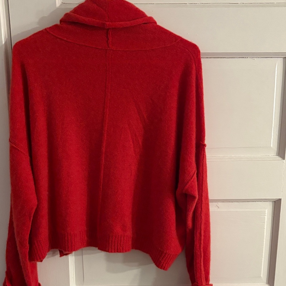Free People 100% Cashmere Cowl neck Sweater - Picture 8 of 8